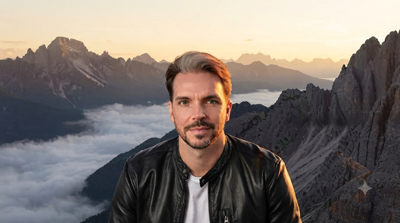 Alec Corday above the clouds