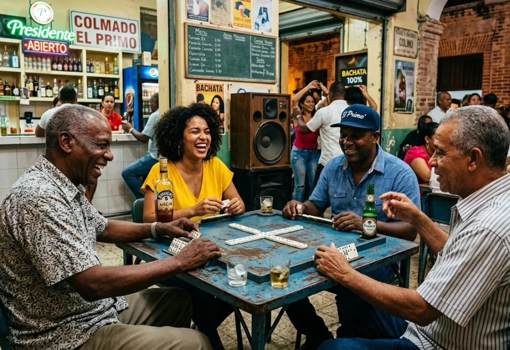 Los Primeros en todo jugando Dominó